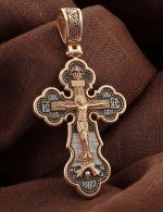 Крест из золота 585 пробы