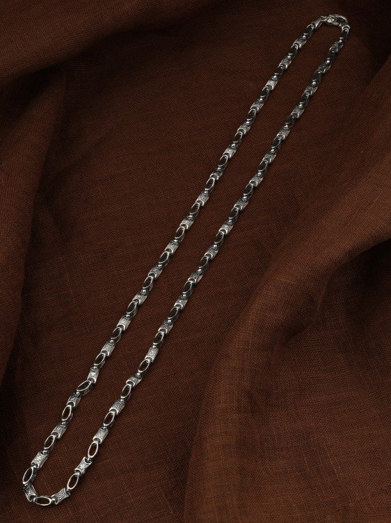 Цепь из белого золота