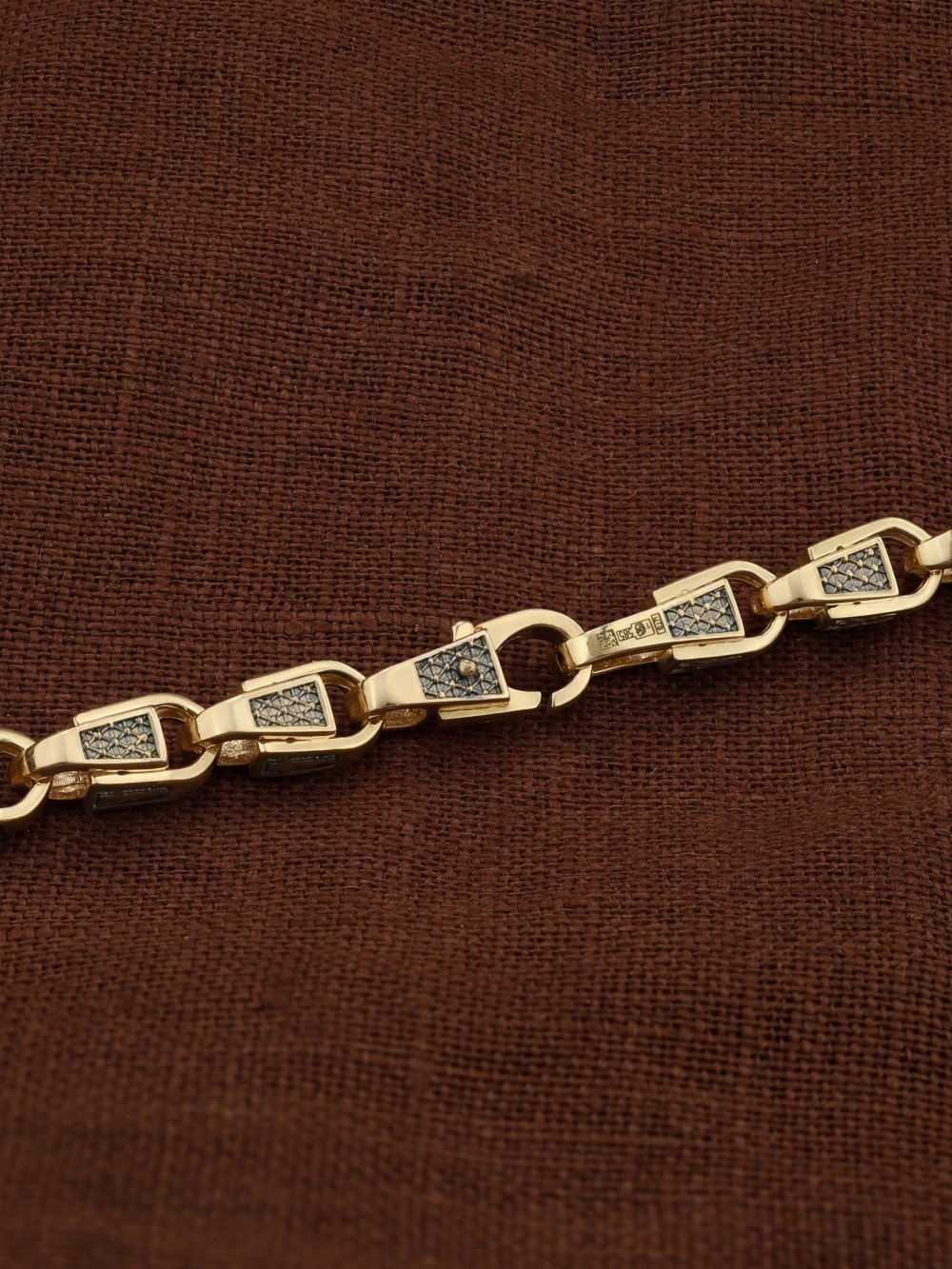 Цепь из лимонного золота