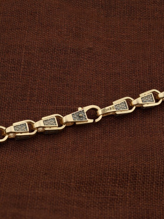 Цепь из лимонного золота