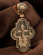 Крест из золота 585 пробы
