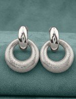 Серьги из белого золота 585 пробы