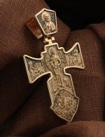 Крест из золота 585 пробы
