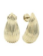 Серьги из лимонного золота 585 пробы