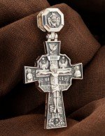 Крест из серебра 925 пробы
