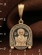 Образок из золота 585 пробы