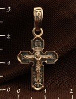 Крест из золота 585 пробы