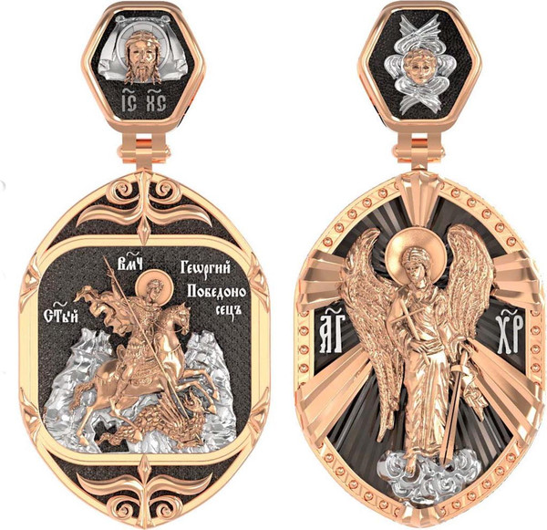 Образок из золота