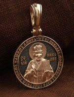 Образок из золота 585 пробы