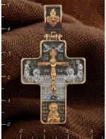 Крест из золота 585 пробы