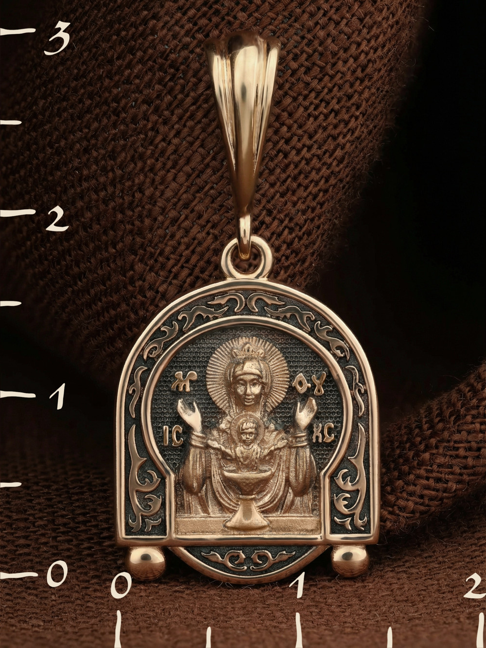 Образок из золота