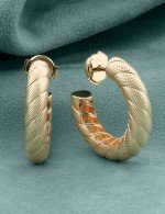 Серьги из золота 585 пробы