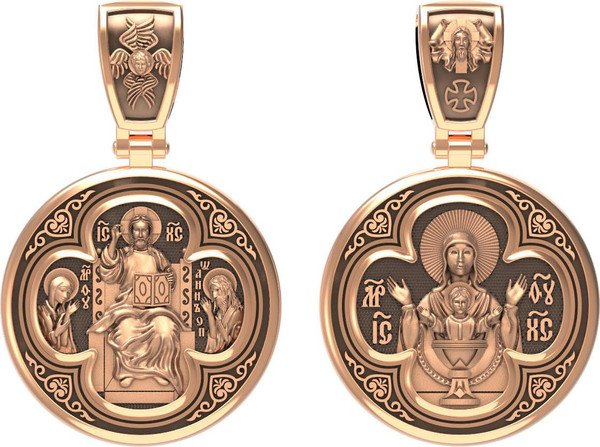 Образок из золота