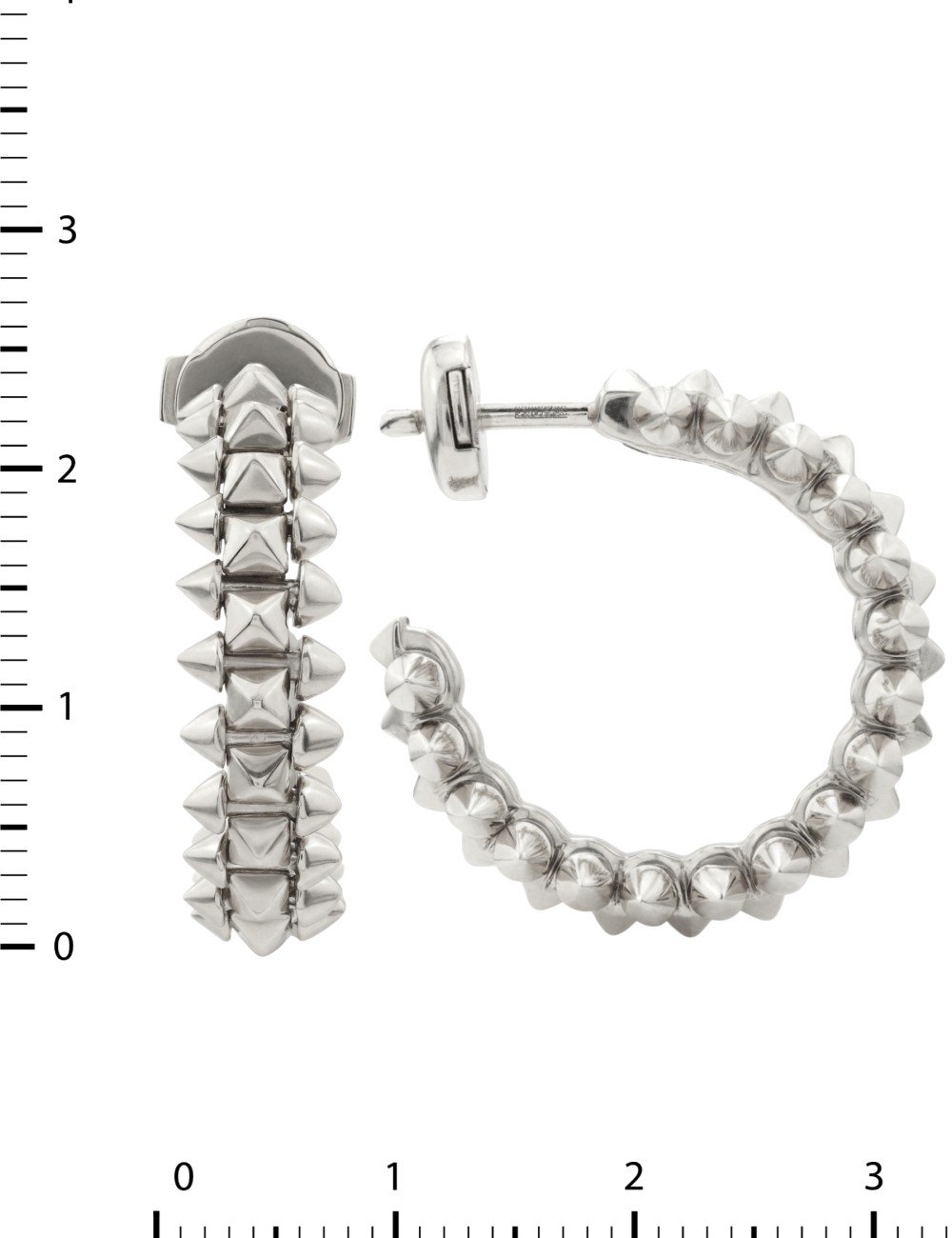 Серьги из белого золота 585 пробы