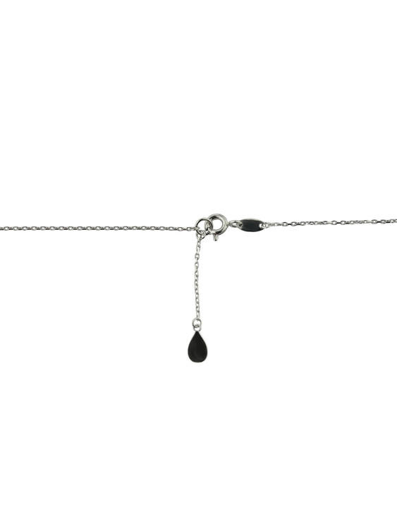 Колье из белого золота c бриллиантами