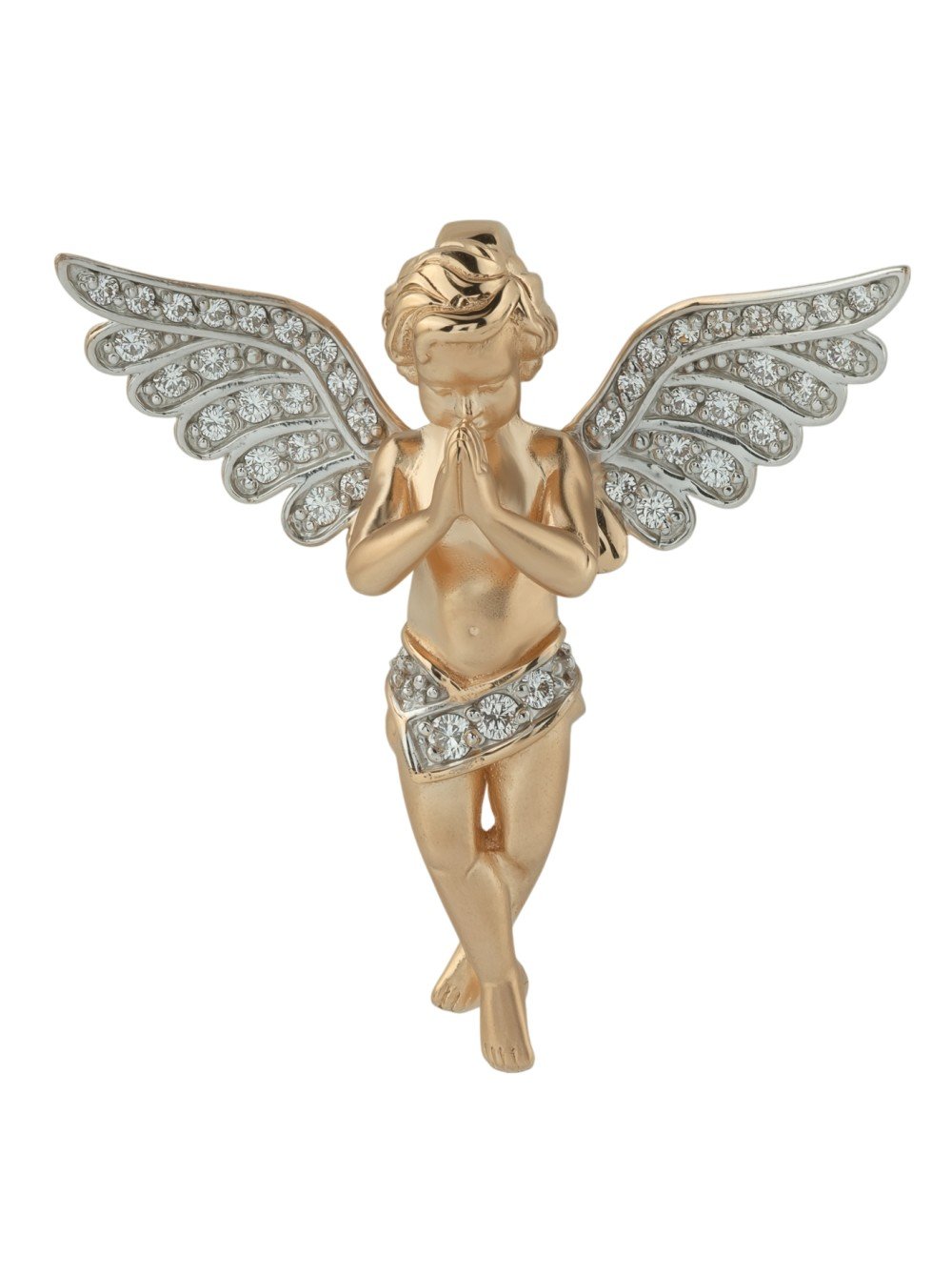 Подвеска из золота c фианитом