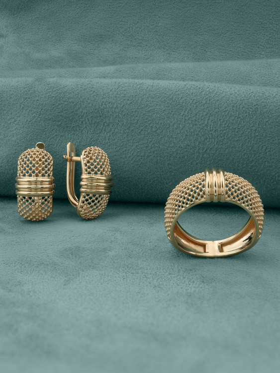 Серьги из золота