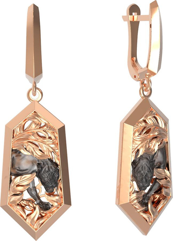 Серьги из золота