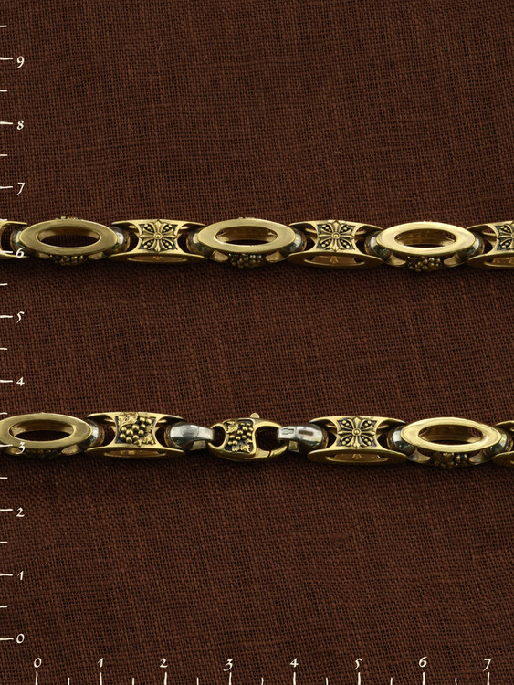 Цепь из лимонного золота