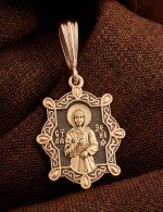Образок из золота 585 пробы