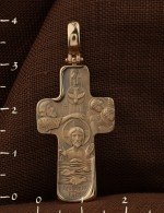 Крест из золота 585 пробы
