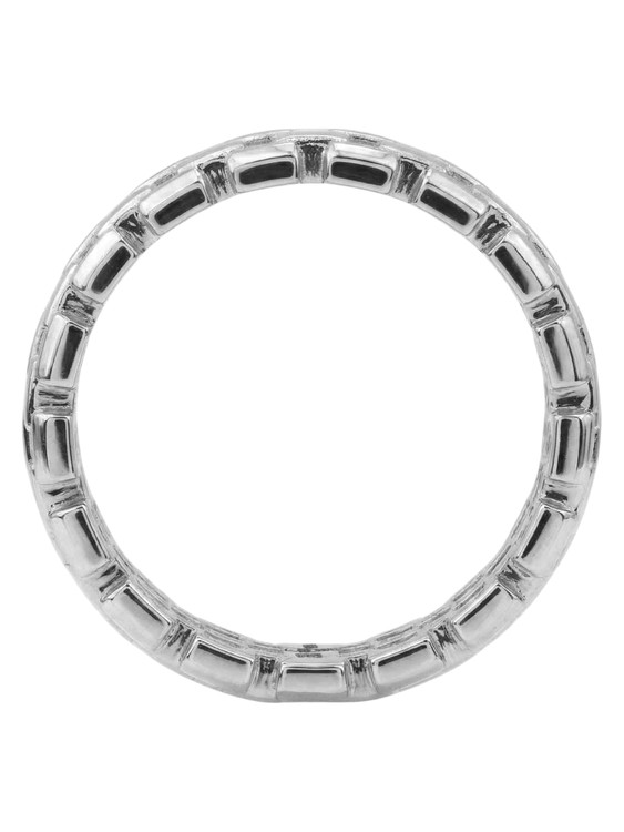 Кольцо из белого золота