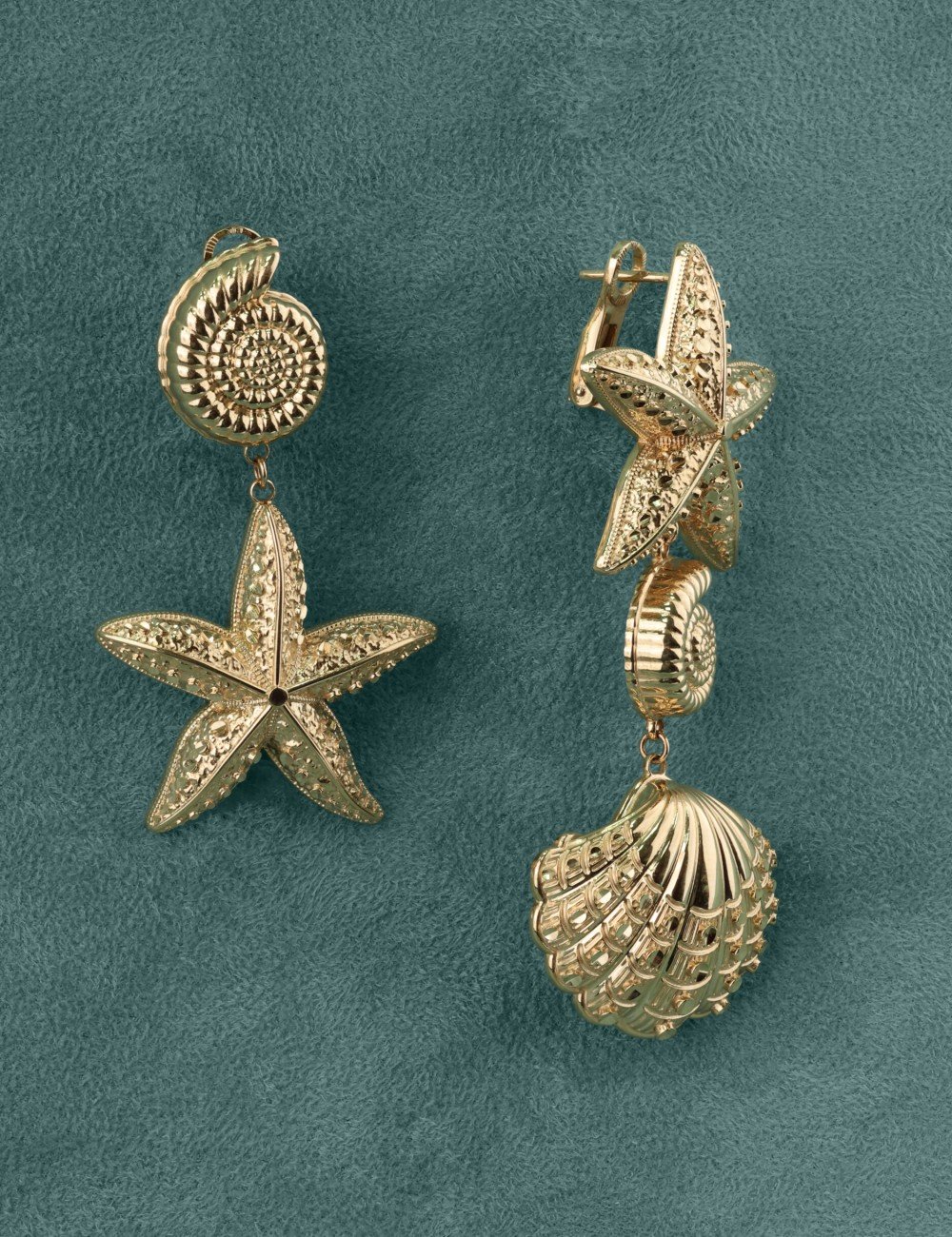 Серьги из золота 585 пробы