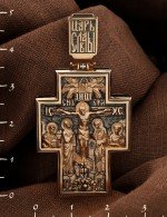 Крест из золота 585 пробы