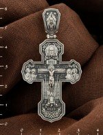Крест из серебра 925 пробы