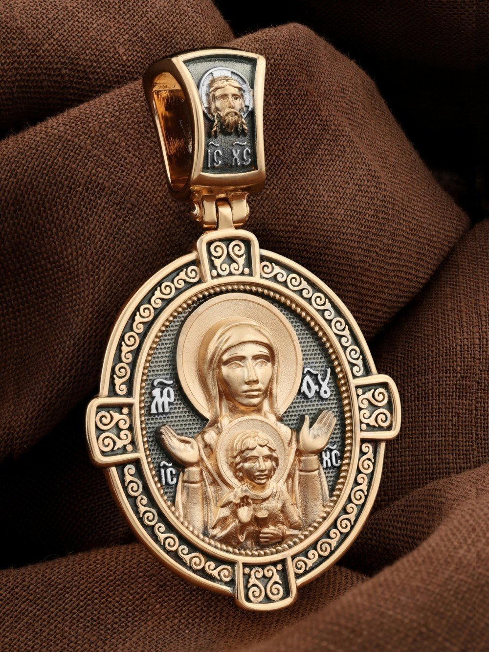 Образок из золота