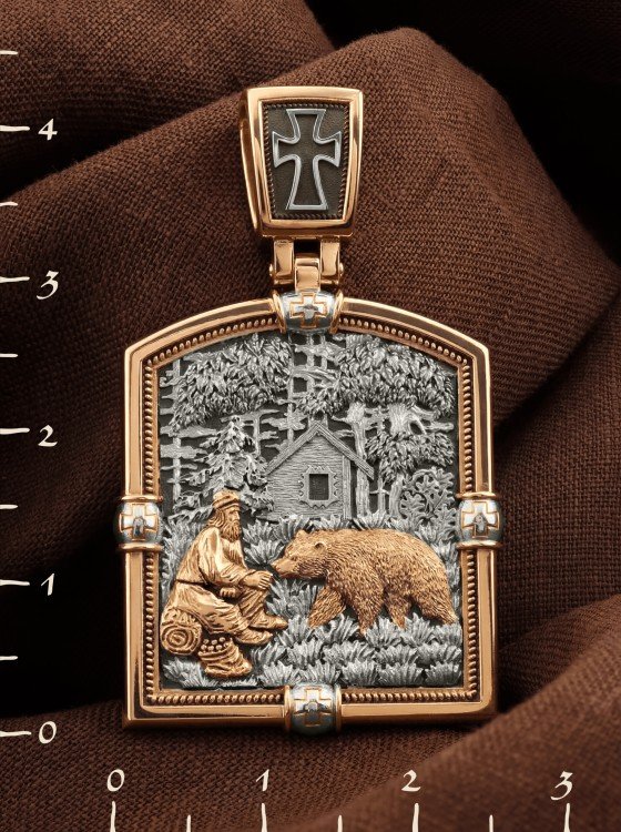 Образок из золота