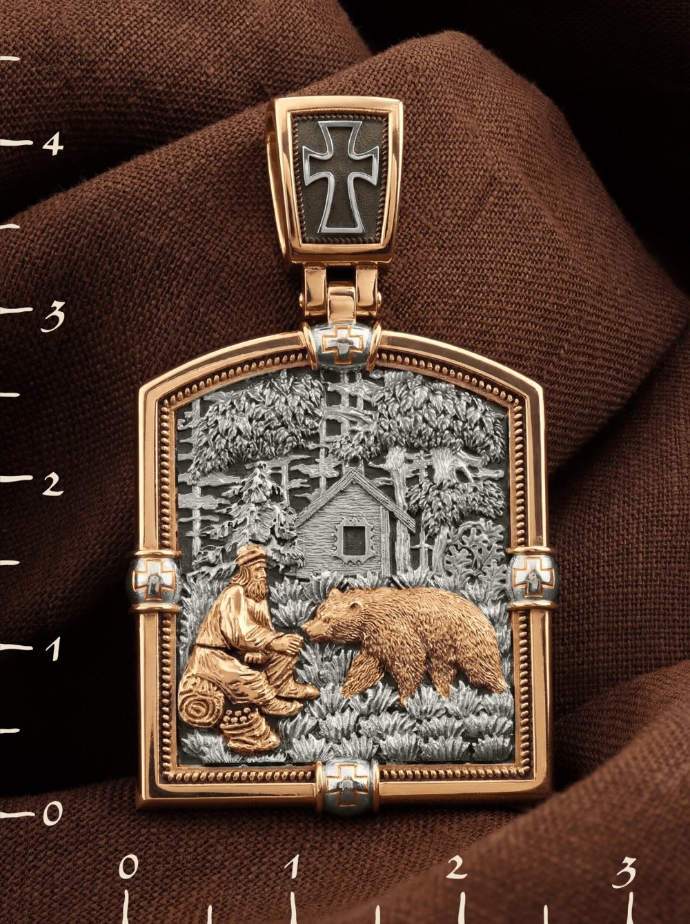 Образок из золота