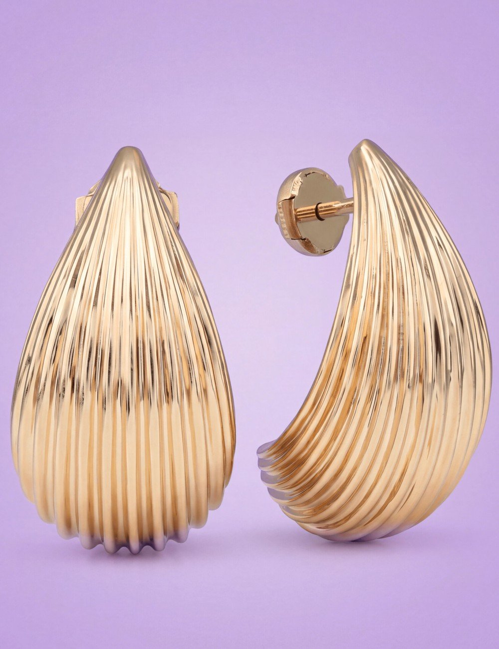 Серьги из золота 585 пробы
