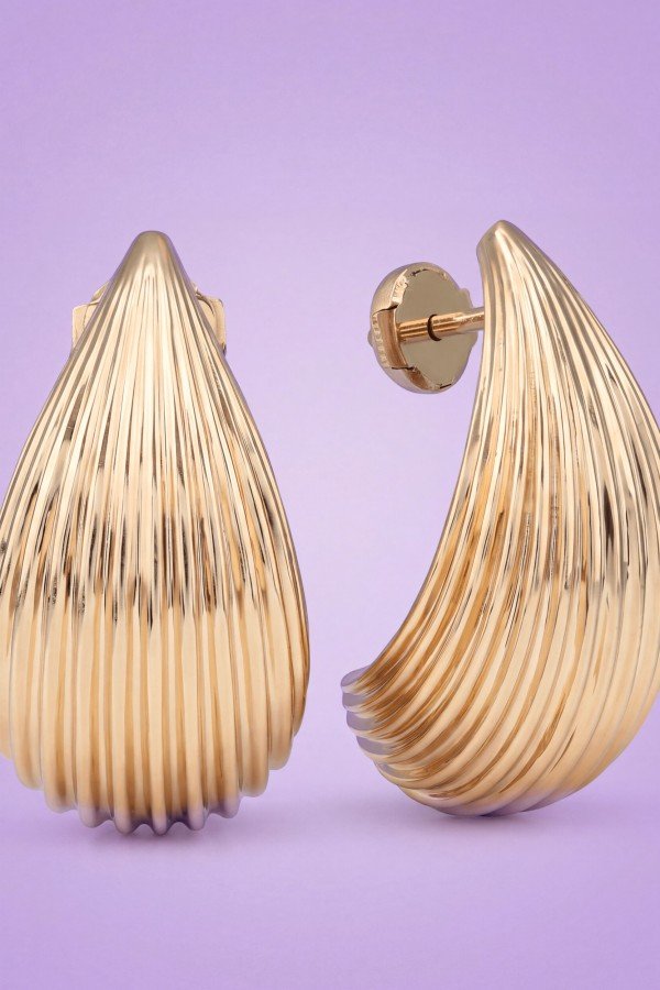 Серьги из золота 585 пробы