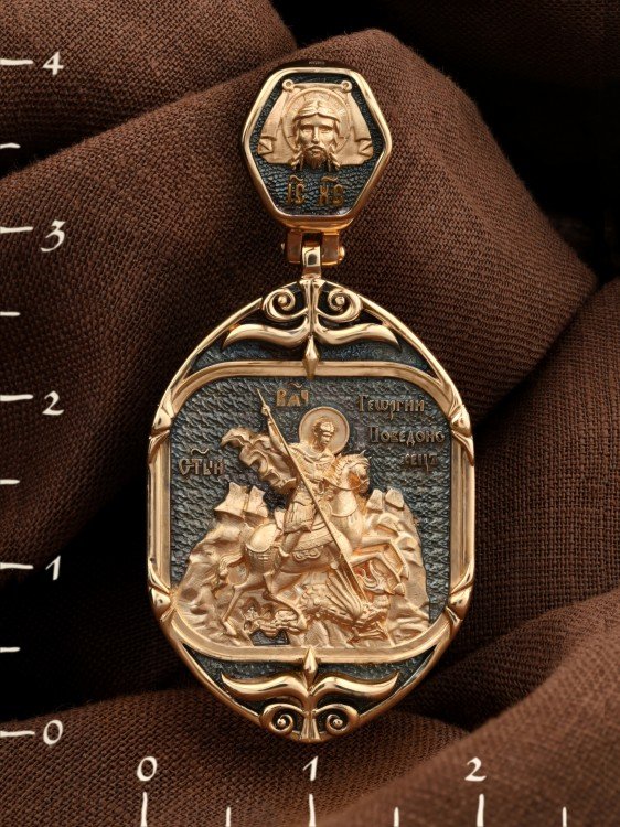 Образок из золота