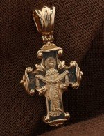Крест из золота 585 пробы