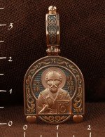 Образок из золота 585 пробы