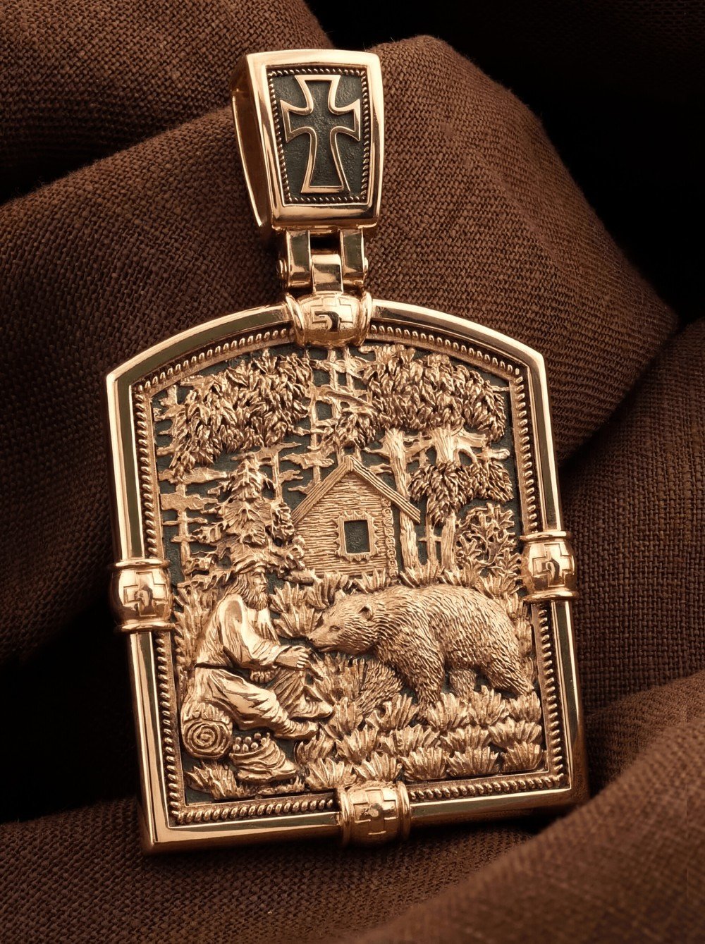 Образок из золота