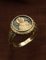 Кольцо из лимонного золота 585 пробы