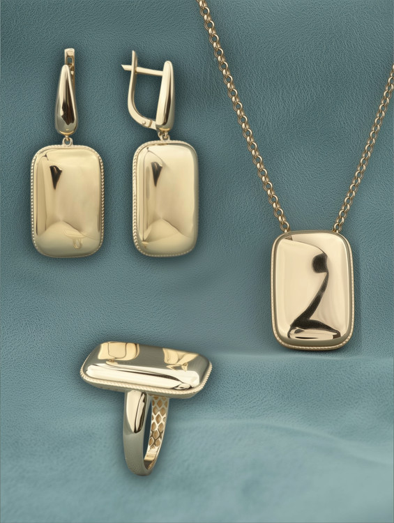 Серьги из золота