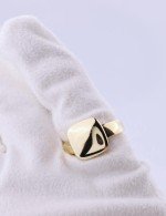 Кольцо из лимонного золота 585 пробы