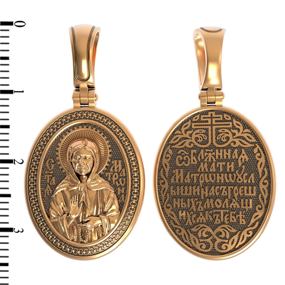 Образок из золота