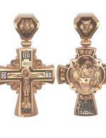 Крест из золота 585 пробы