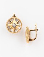 Серьги из золота 585 пробы