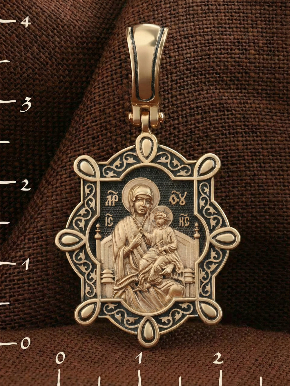 Образок из золота