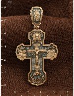 Крест из золота 585 пробы