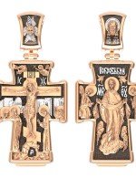Крест из золота 585 пробы