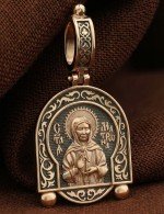 Образок из золота 585 пробы