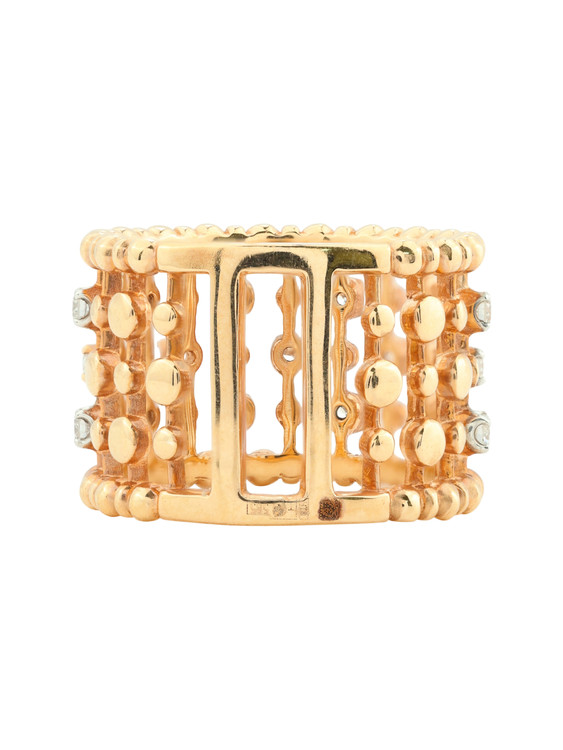 Кольцо из золота c бриллиантами