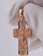 Крест из золота 585 пробы